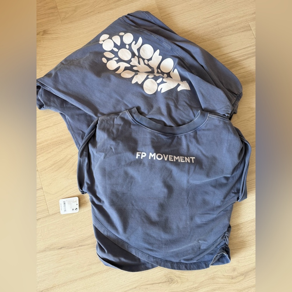 Free People Movement NEW! Hot Shot Logo Crossover Set in Blue Indigo - Picture 10 of 13